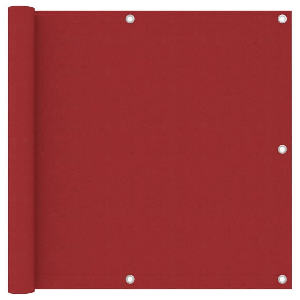 VIDAXL Ecran de balcon Rouge 90x300 cm Tissu Oxford
