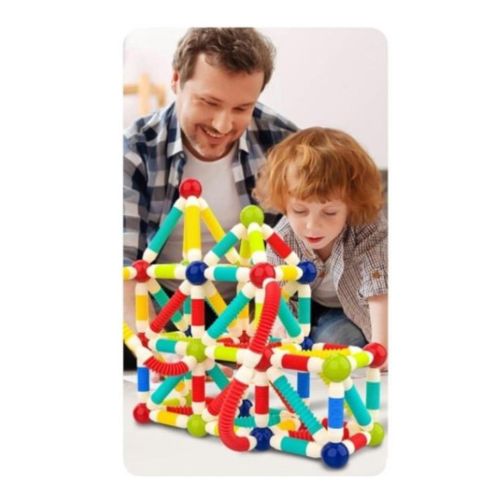 Voir la diapositive 2 : ELINELI Kit magnétique cous de cygne 86 pièces