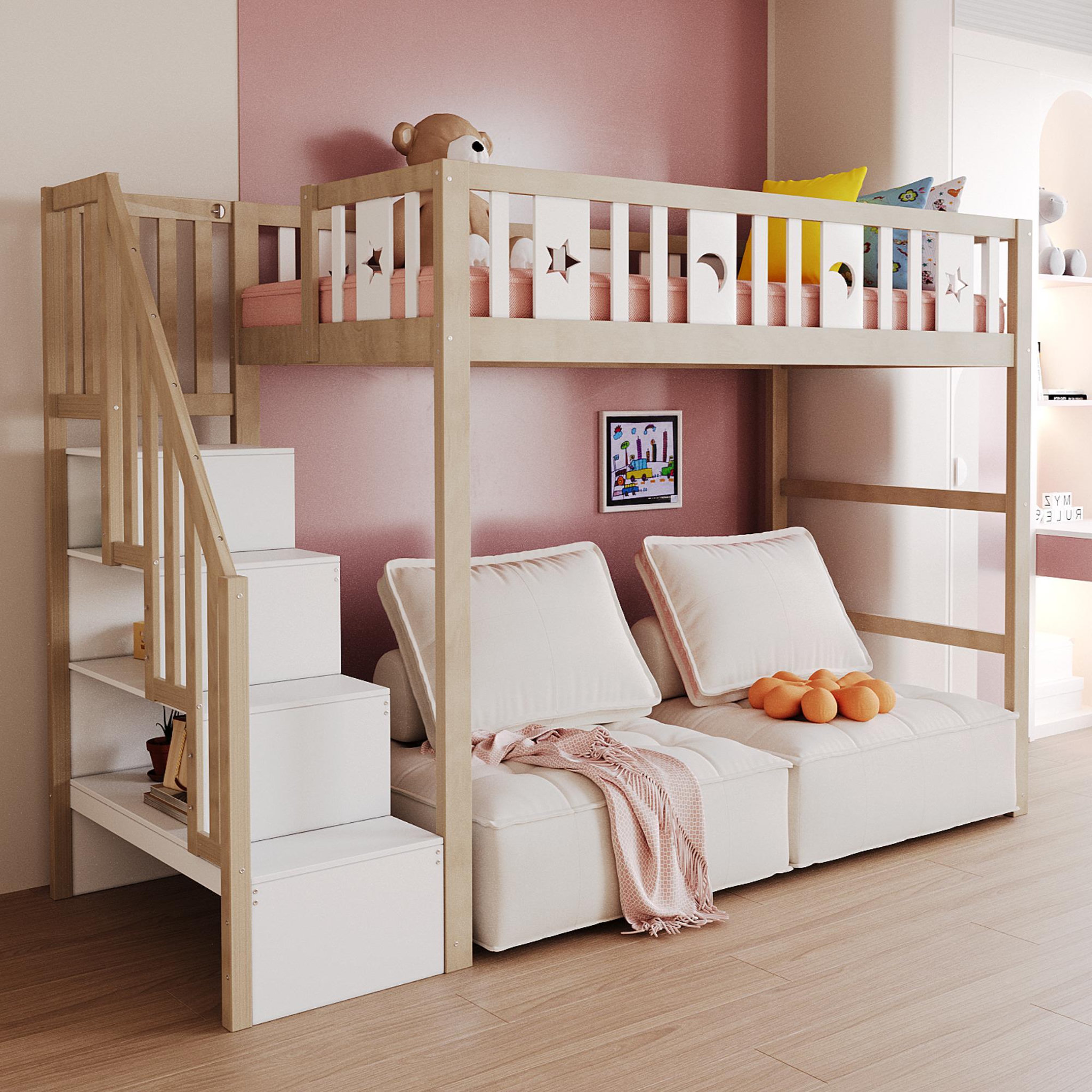 Voir la diapositive 5 : MERAX Lit mezzanine enfant