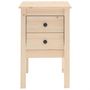 Voir la diapositive 6 : VIDAXL Tables de chevet 2 pcs 40x35x61,5 cm Bois de pin massif
