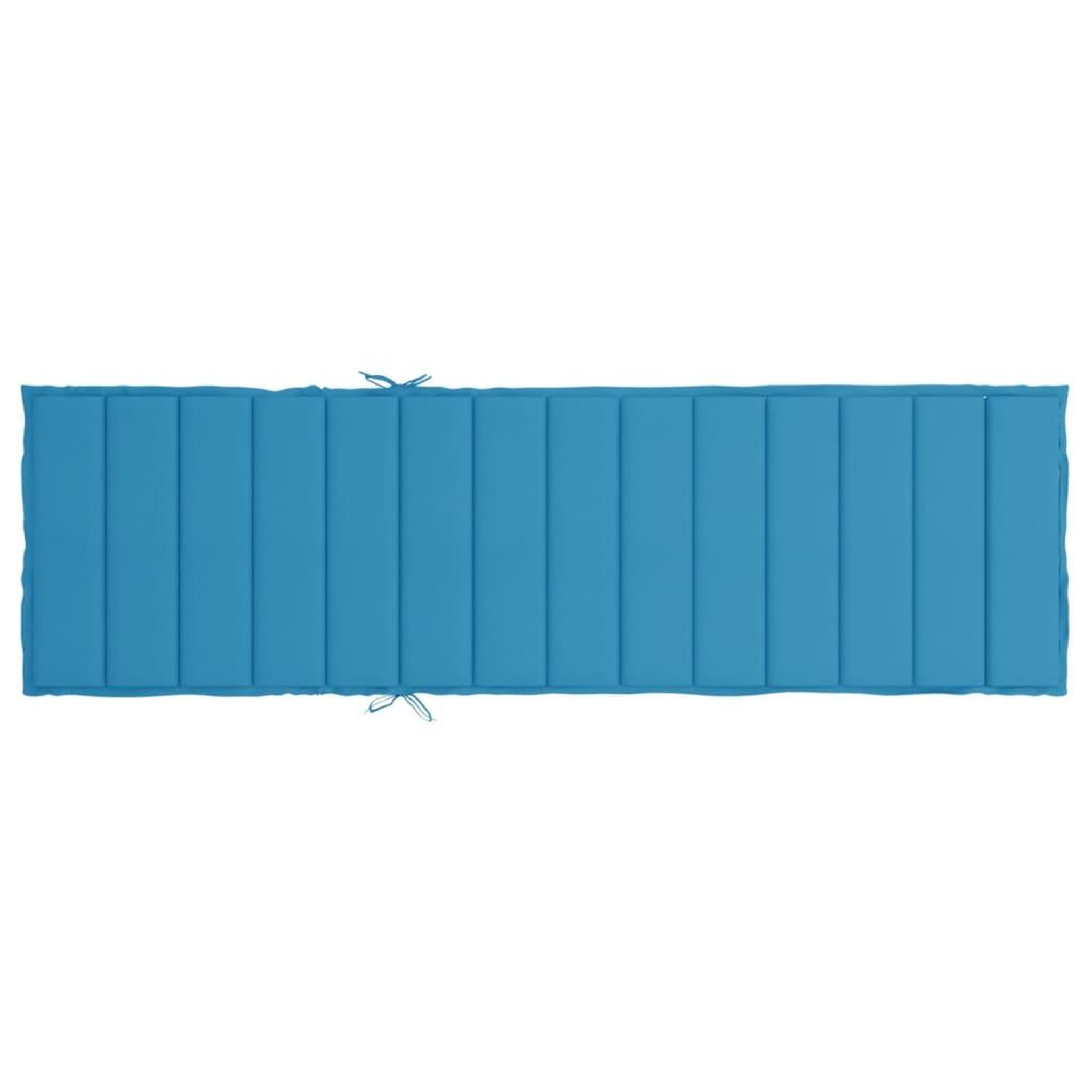 Voir la diapositive 5 : VIDAXL Coussin de chaise longue bleu 200x60x3 cm tissu oxford