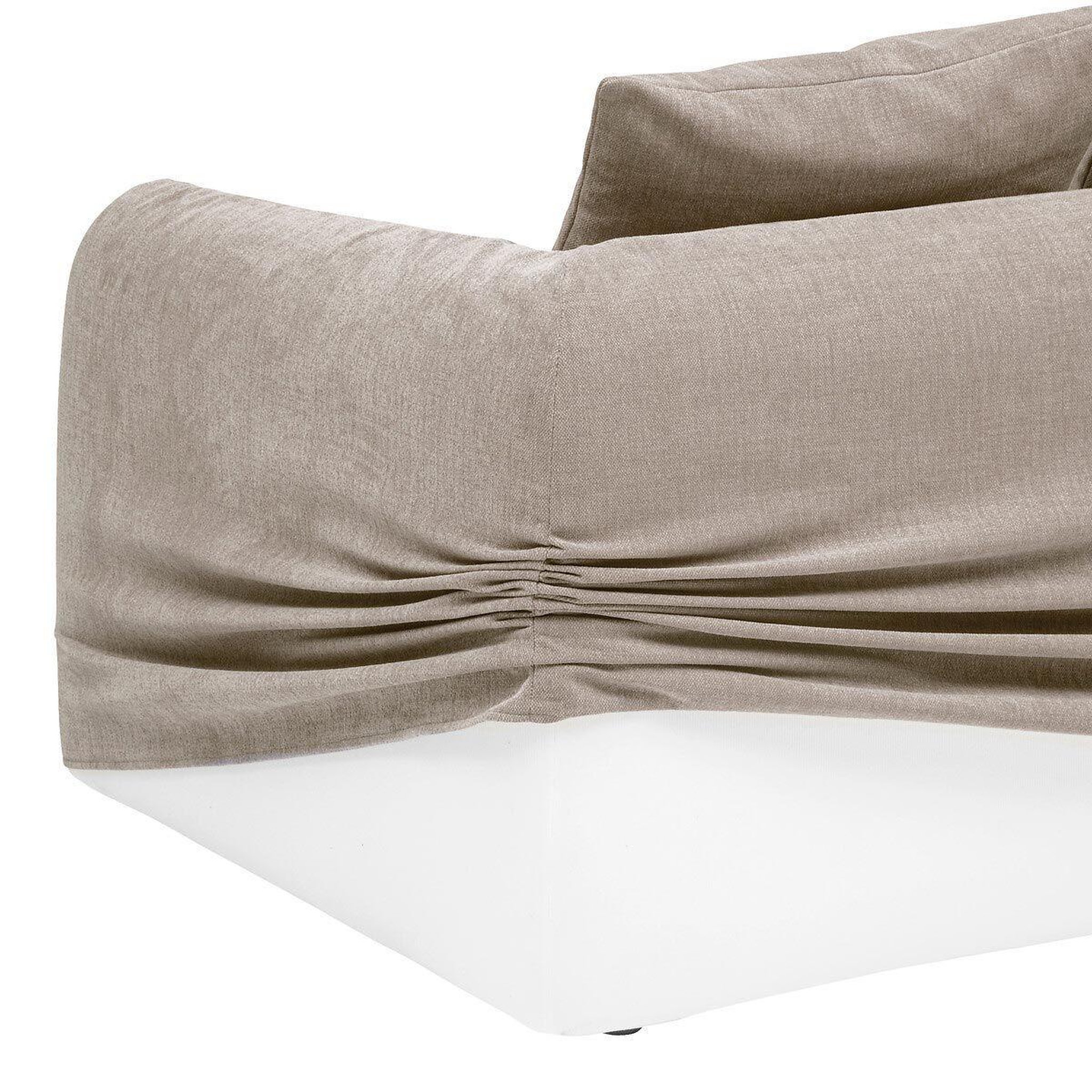 Voir la diapositive 4 : ATMOSPHERA Canapé 3 Places Design  Emile  216cm Gris