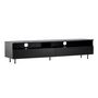 Voir la diapositive 1 : Paris Prix Meuble TV 2 Tiroirs  Navarra  180cm Noir