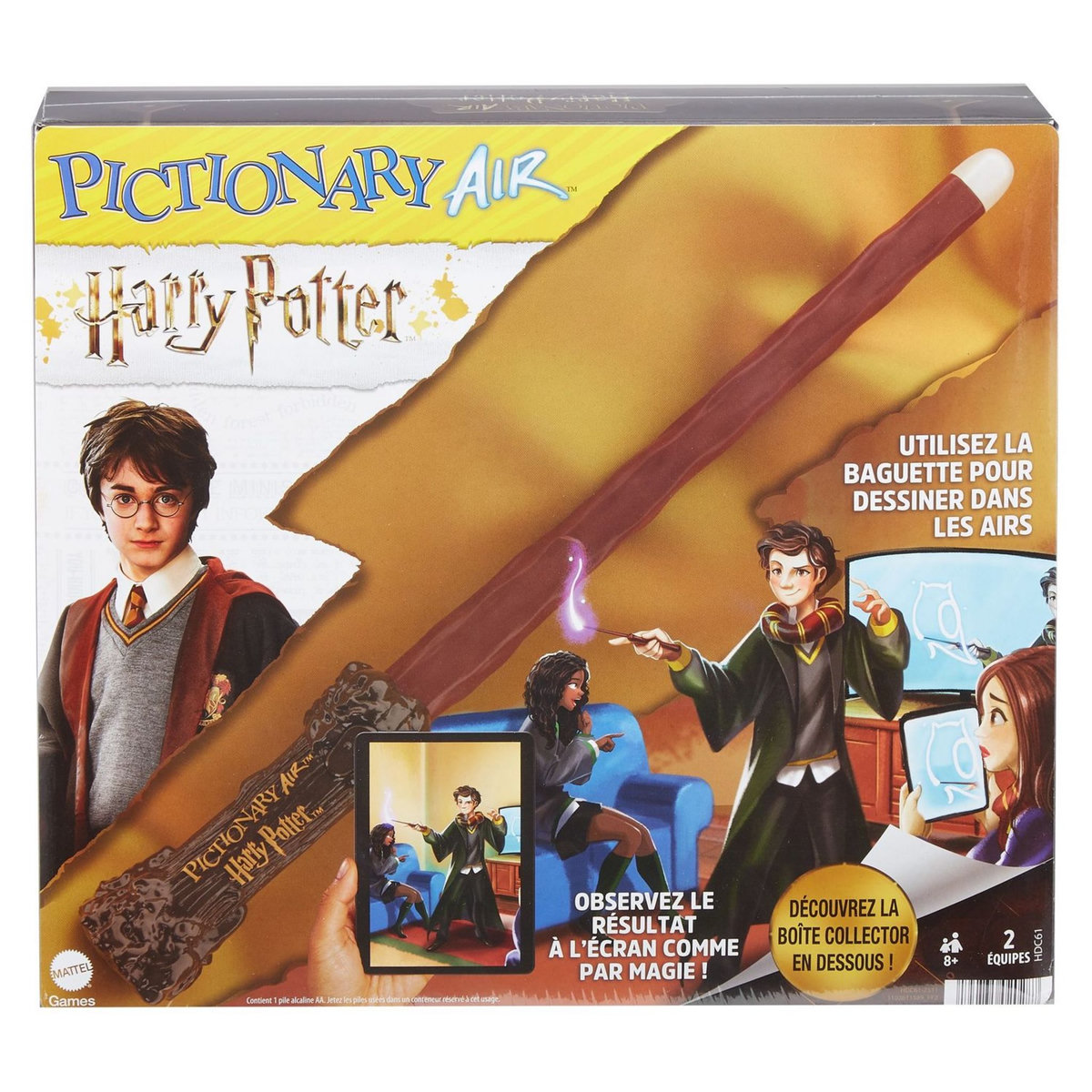 MATTEL Jeu Pictionary Air Style Harry Potter 