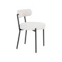 Voir la diapositive 3 : LISA DESIGN Ivanec - lot de 2 chaises - en tissu bouclette