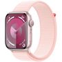 Voir la diapositive 1 : APPLE Montre connectée Serie 9 45mm Aluminium / Rose Loop