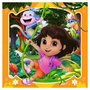 Voir la diapositive 4 : RAVENSBURGER Puzzle 3x49 pieces - Pret pour l'exploration / Dora