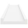 Voir la diapositive 5 : VIDAXL Etageres a rebord pour cadre photo 2 pcs Blanc 60x9x3 cm MDF