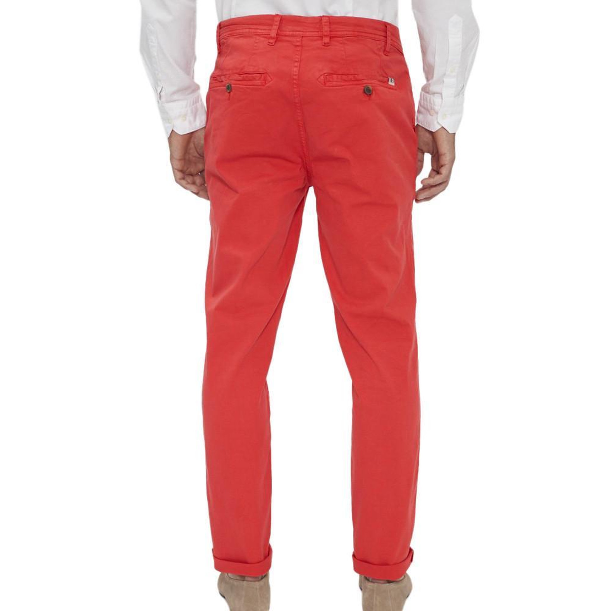 Voir la diapositive 2 : PANAME BROTHERS Chino Rouge Homme Paname Brothers Costa