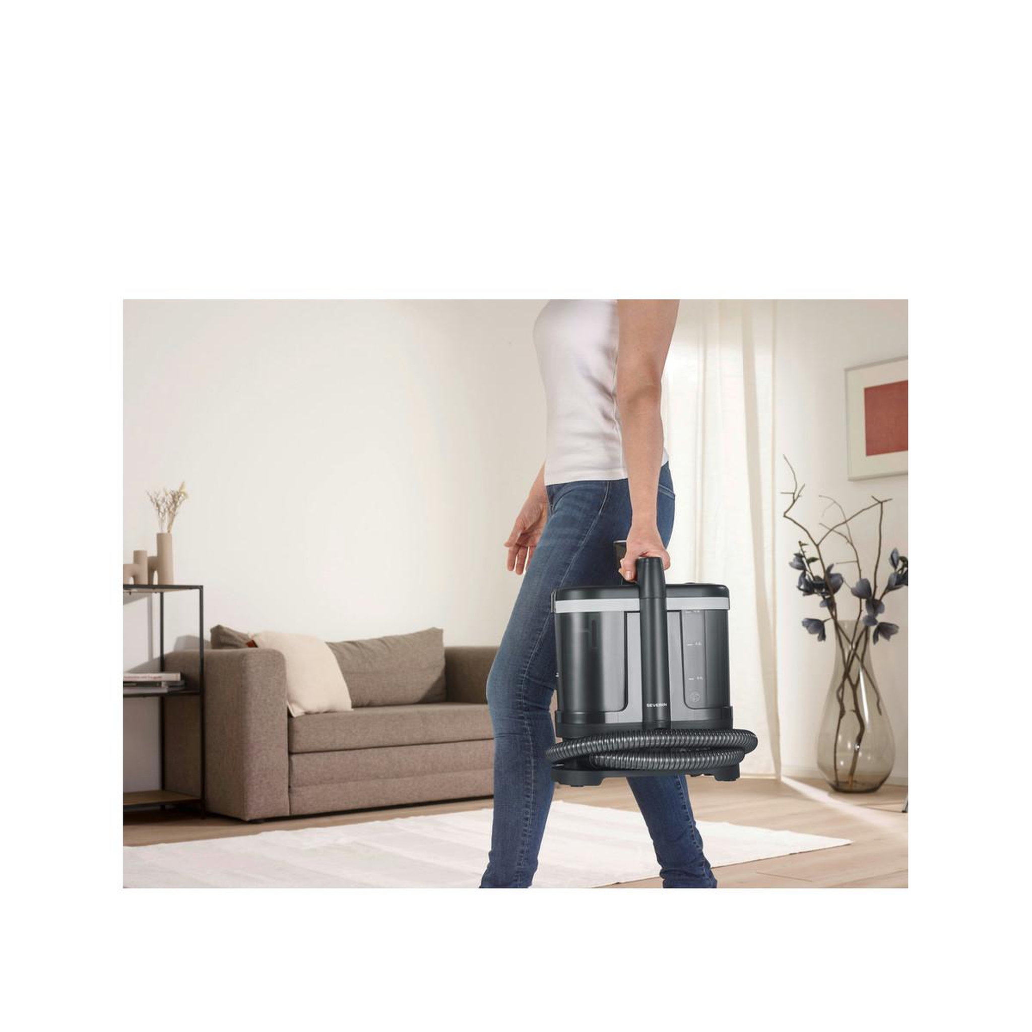 Voir la diapositive 4 : SEVERIN Nettoyeur de tapis SC 7188 sans sac
