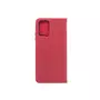 amahousse Housse Xiaomi Redmi Note 10/ 10S en cuir rouge folio rabat aimanté