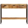 Voir la diapositive 3 : VIDAXL Buffet avec 3 tiroirs 110x35x75 cm Bois de manguier massif