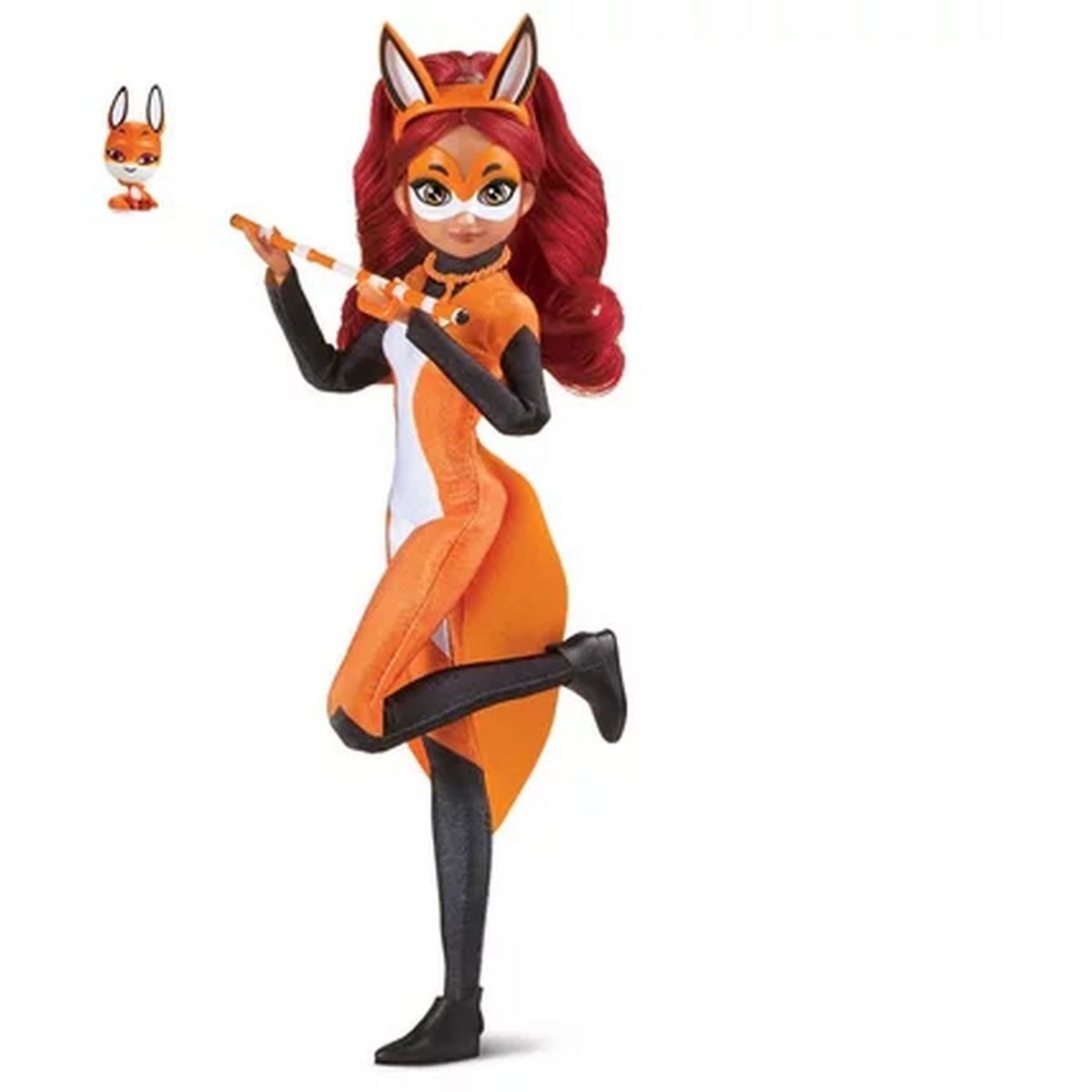 BANDAI Poupée mannequin articulée 26 cm - Rena Rouge - Miraculous