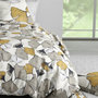 Voir la diapositive 2 : ATELIER DU COTON Parure housse de couette 100% coton 57fils arom