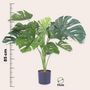 Voir la diapositive 2 : PLANT IN A BOX Monstera artificiel - Hauteur 85cm
