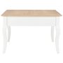 Voir la diapositive 4 : VIDAXL Table basse Blanc 80 x 80 x 50 cm Bois