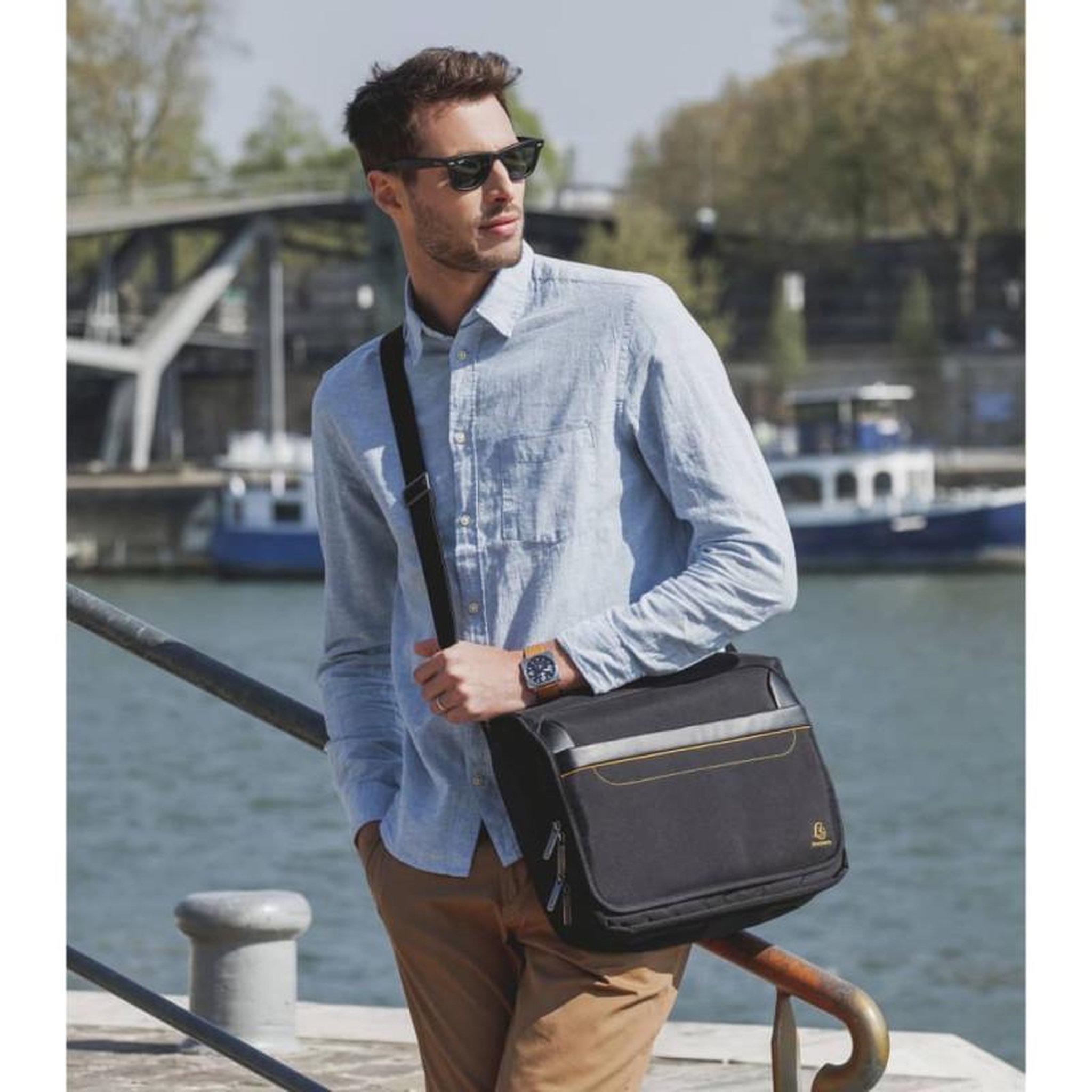 Voir la diapositive 5 : EXACOMPTA Exacompta Sac pour ordinateur portable Exactive 14 pouces