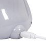 Voir la diapositive 6 : Paris Prix Lampe Veilleuse  Hippopotame  25cm Blanc & Gris