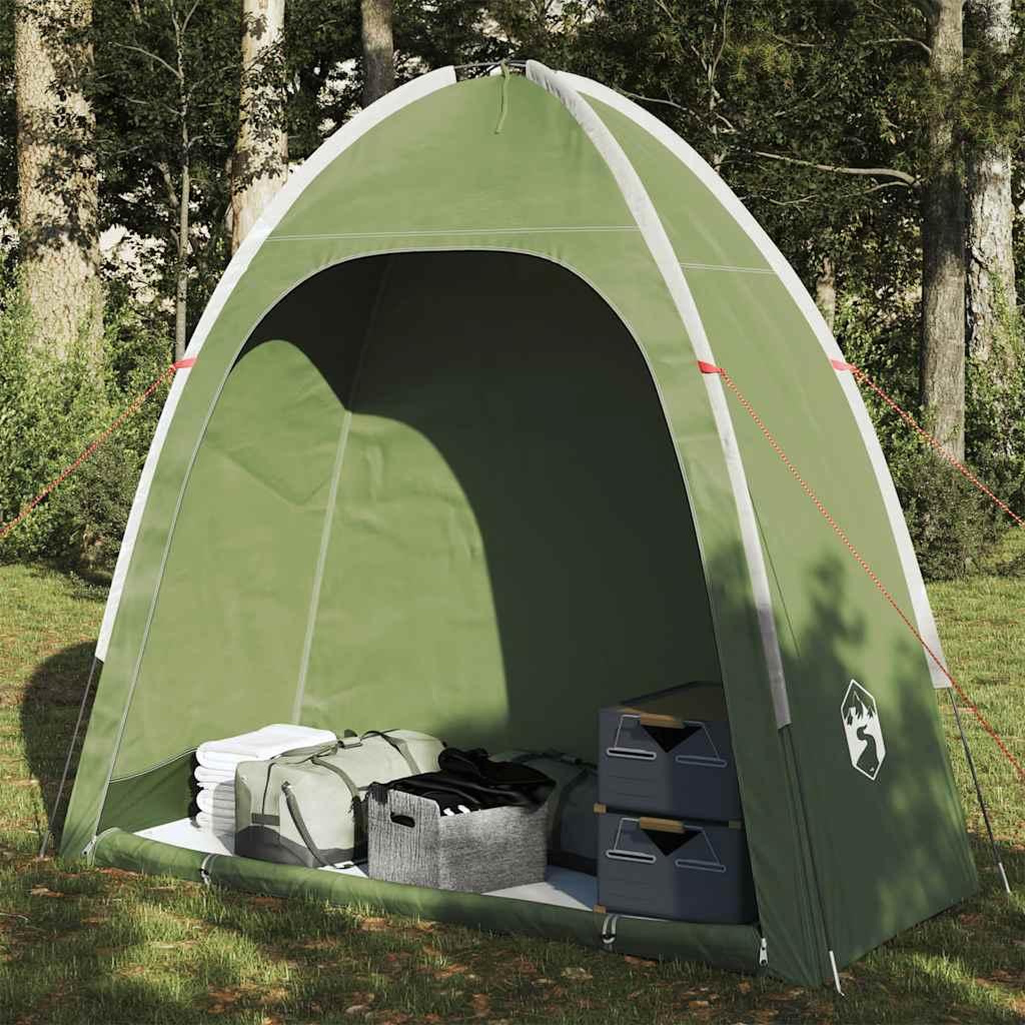 VIDAXL Tente de rangement vert impermeable