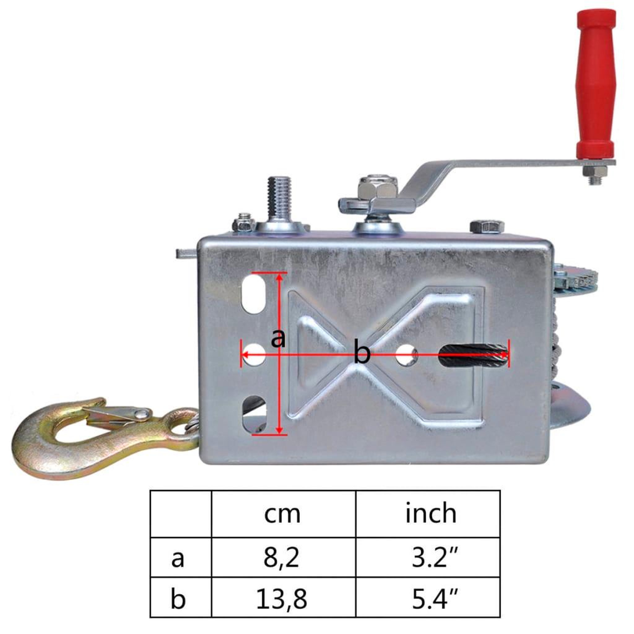 Voir la diapositive 6 : VIDAXL Treuil a main 1130 kg