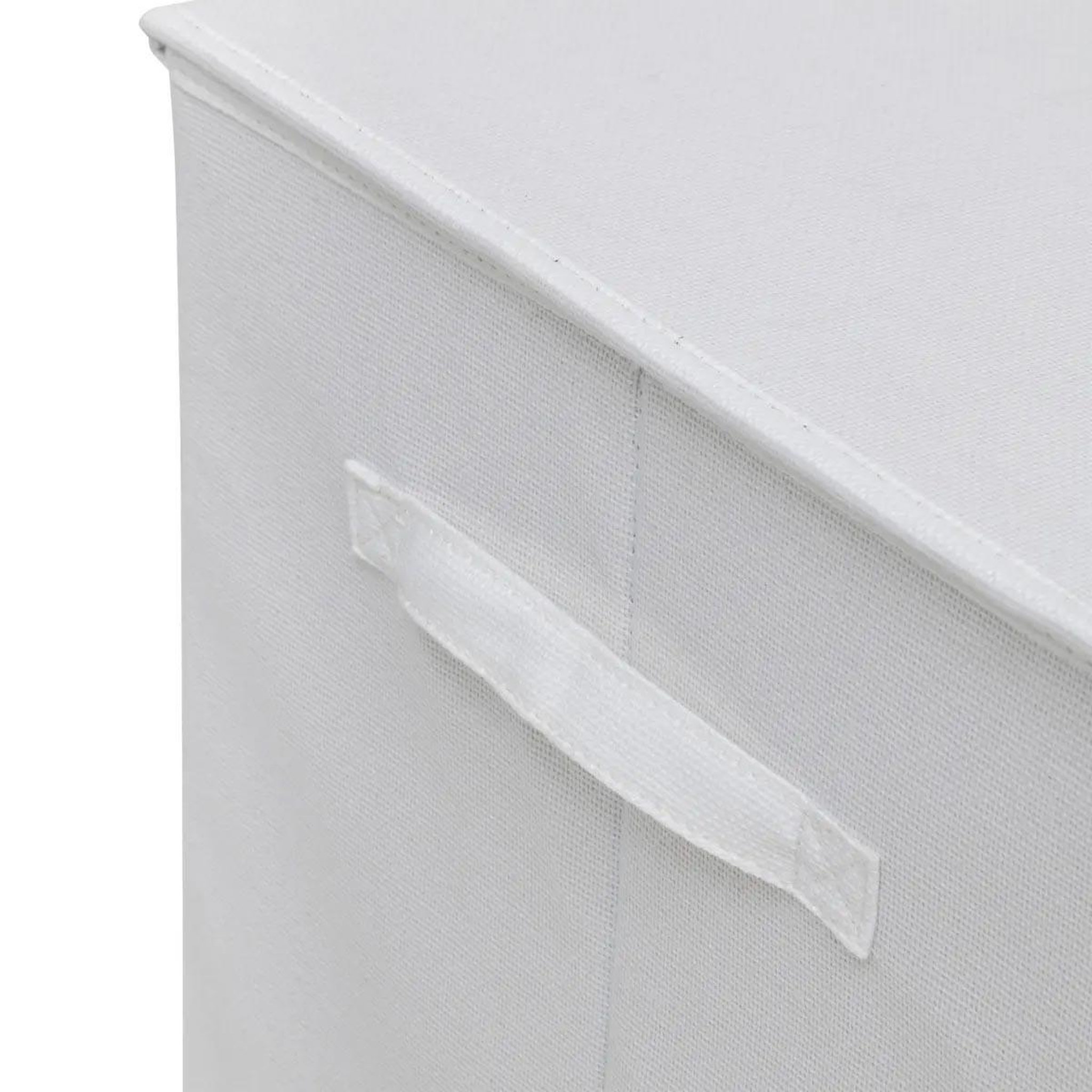 Voir la diapositive 3 : FIVE Panier à linge avec séparateur  colors  74l blanc