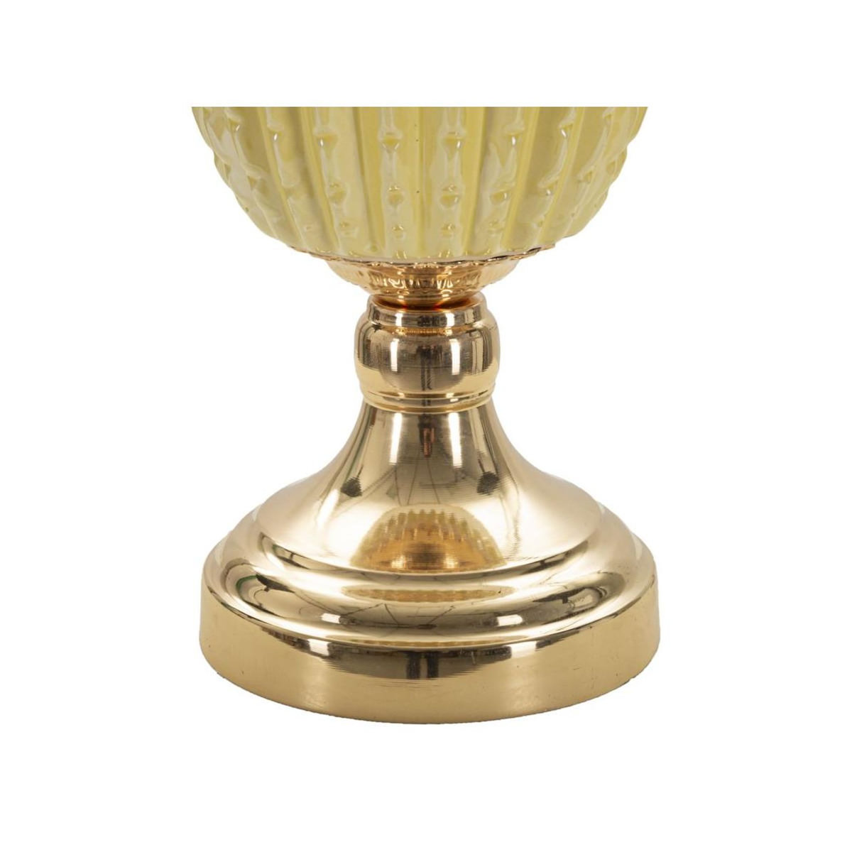 Paris Prix Lampe à Poser en Céramique  Harley  55cm Or & Beige
