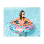 Voir la diapositive 2 : AIRMYFUN Bouée Gonflable Ronde XXL pour Piscine & Plage Ultra Confort, Flotteur Deluxe - Plantes Tropicales ø108cm