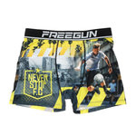 FREEGUN Boxer /Jaune à Imprimés Homme Freegun NIN. Coloris disponibles : Noir