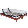 Voir la diapositive 3 : PRESTIGE Collection Lit relaxation électrique TPR mousse polyuréthane 25 kg/m3 - H21cm -160x200 cm ORTHOFLEX