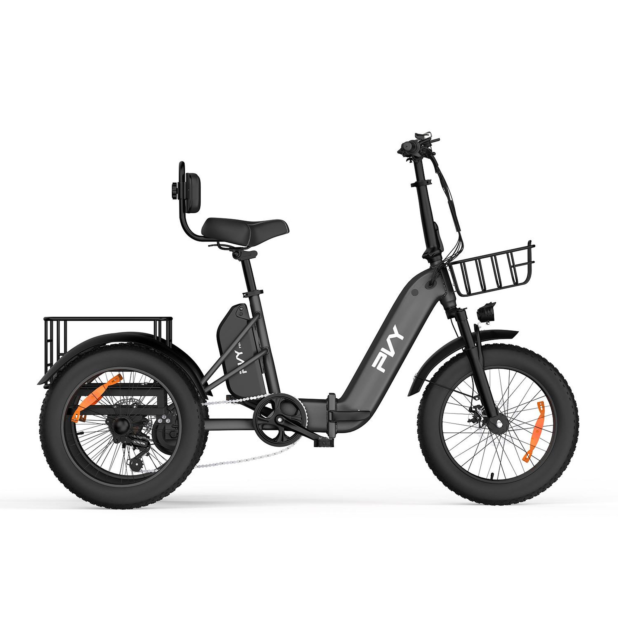 Voir la diapositive 2 : PVY Tricycle électrique de cargaison de pvy f20