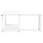 Voir la diapositive 4 : Paris Prix Bureau d'Angle en Bois Design  Hovik  170cm Blanc