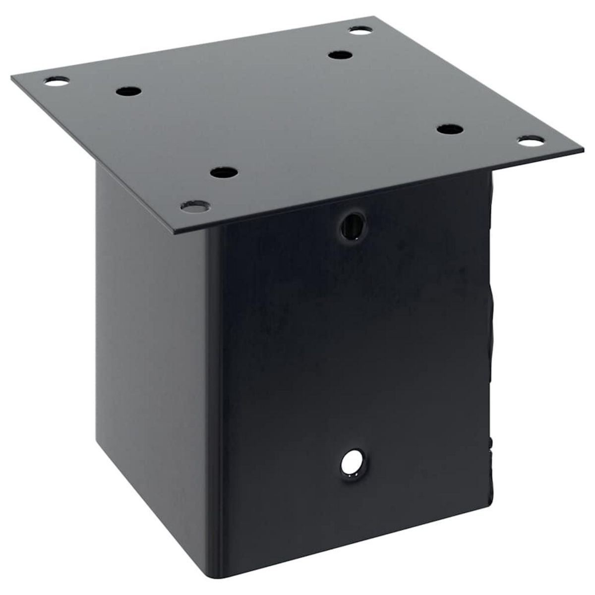 VIDAXL Bases de poteau carrees 4 pcs anthracite 101x101 mm