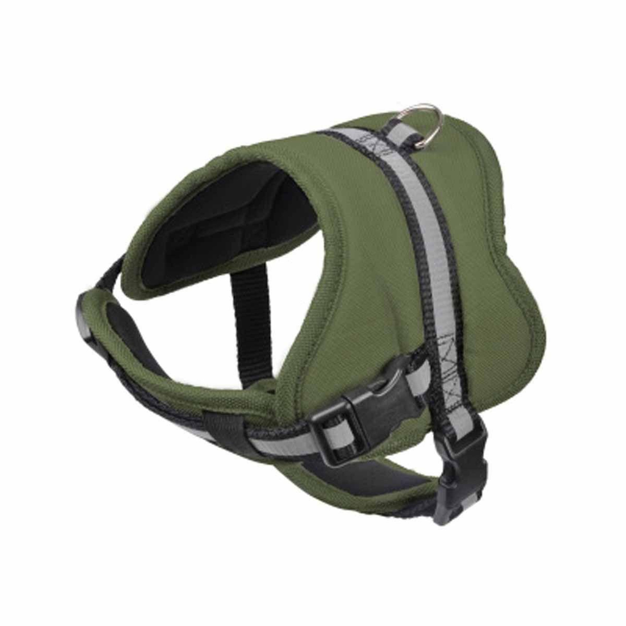Voir la diapositive 2 : HOMEA Harnais réglable confort  essentiel  51-67cm kaki