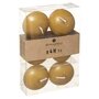 Voir la diapositive 1 : COMPTOIR DE LA BOUGIE Lot de 6 Bougies Flottantes  Basic  4,5cm Jaune