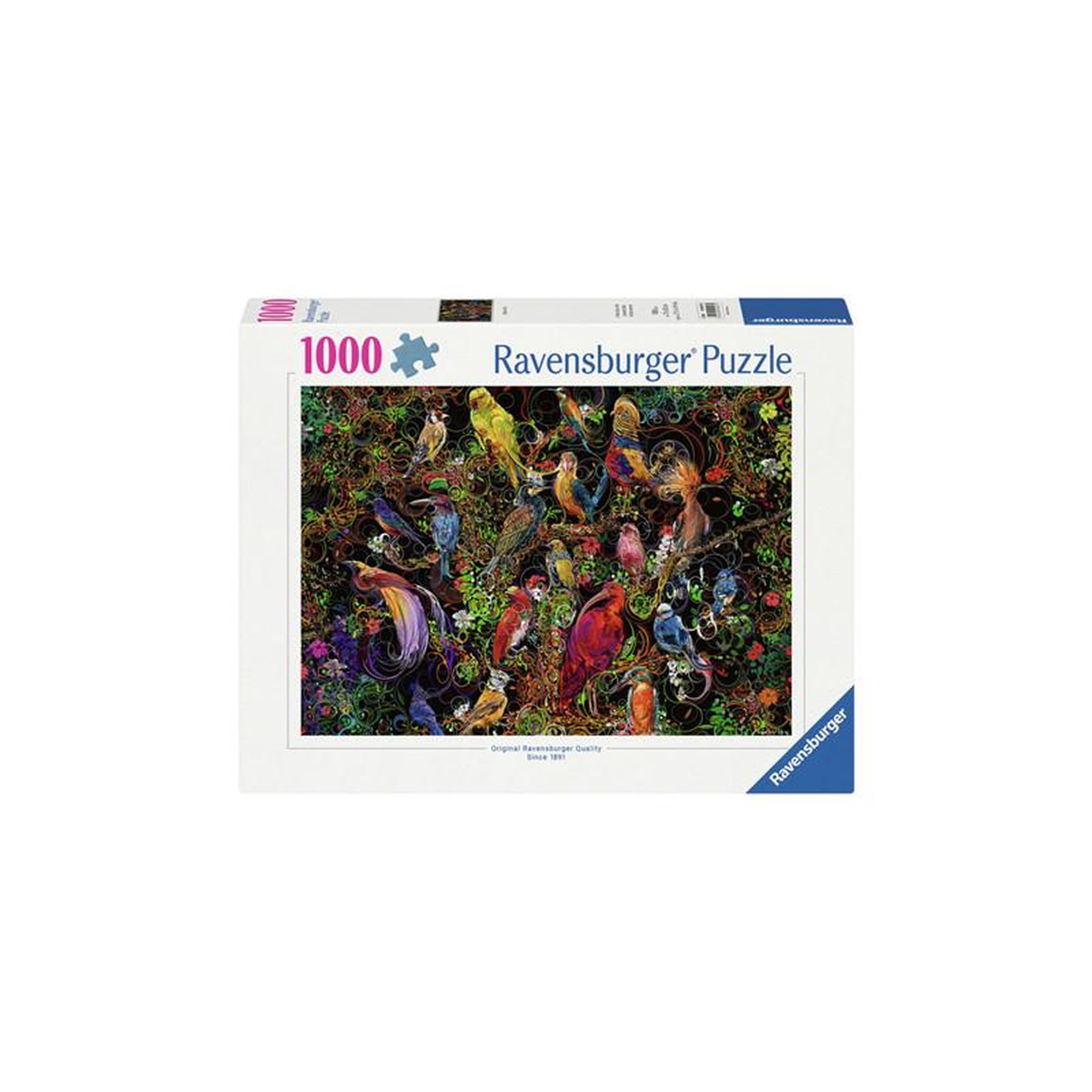 RAVENSBURGER Ravensburger - Jigsaw puzzle Beautiful Birds, 1000 pcs. 120005575