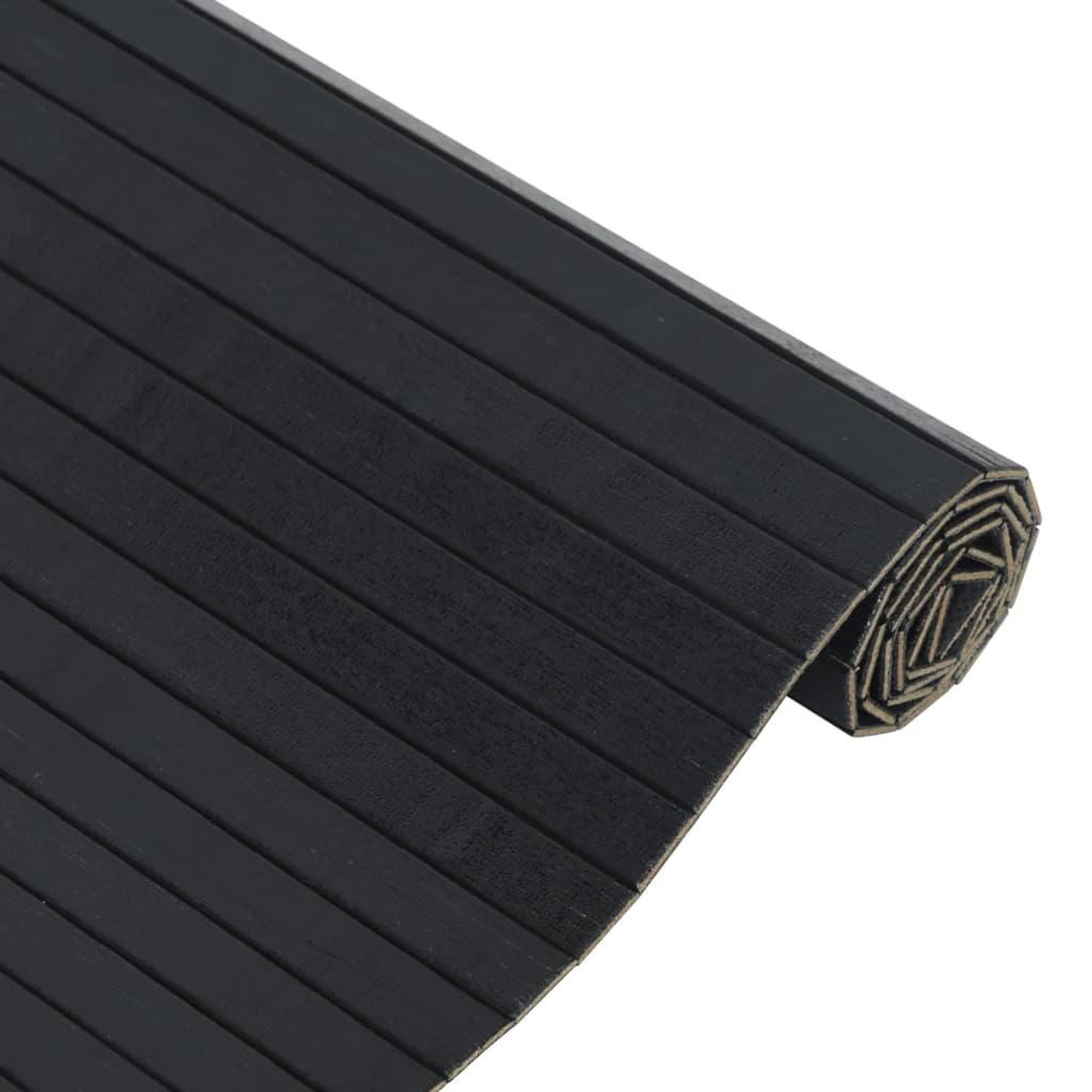 Voir la diapositive 4 : VIDAXL Tapis rectangulaire noir 60x400 cm bambou