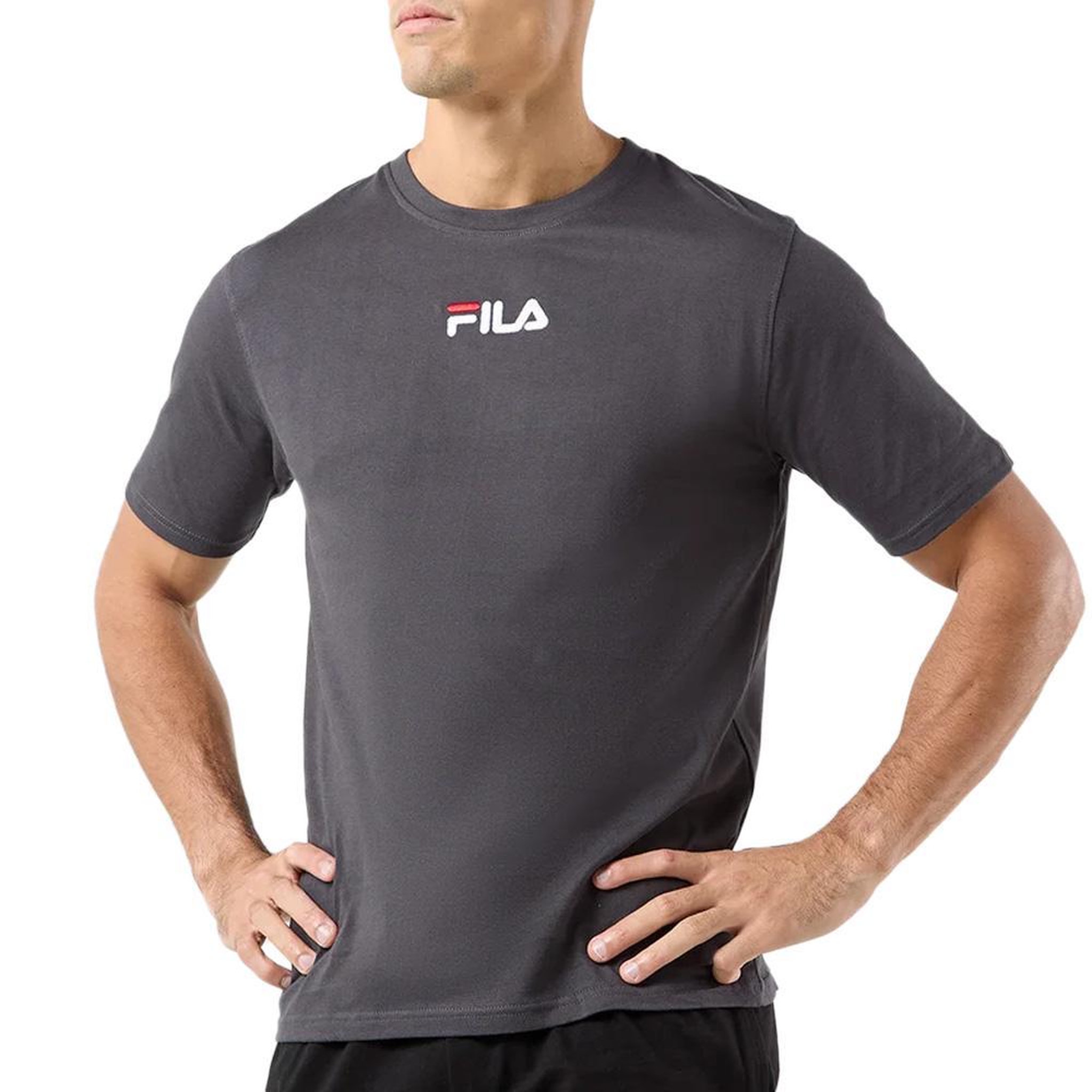 Voir la diapositive 1 : FILA T shirt  Homme Fila Embroidered