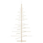 Voir la diapositive 4 : VIDAXL Arbre de Noël en bois pour decoration 180 cm bois massif de pin