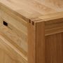 Voir la diapositive 8 : Buffet 4 portes 4 tiroirs chêne NATHAN L182cm