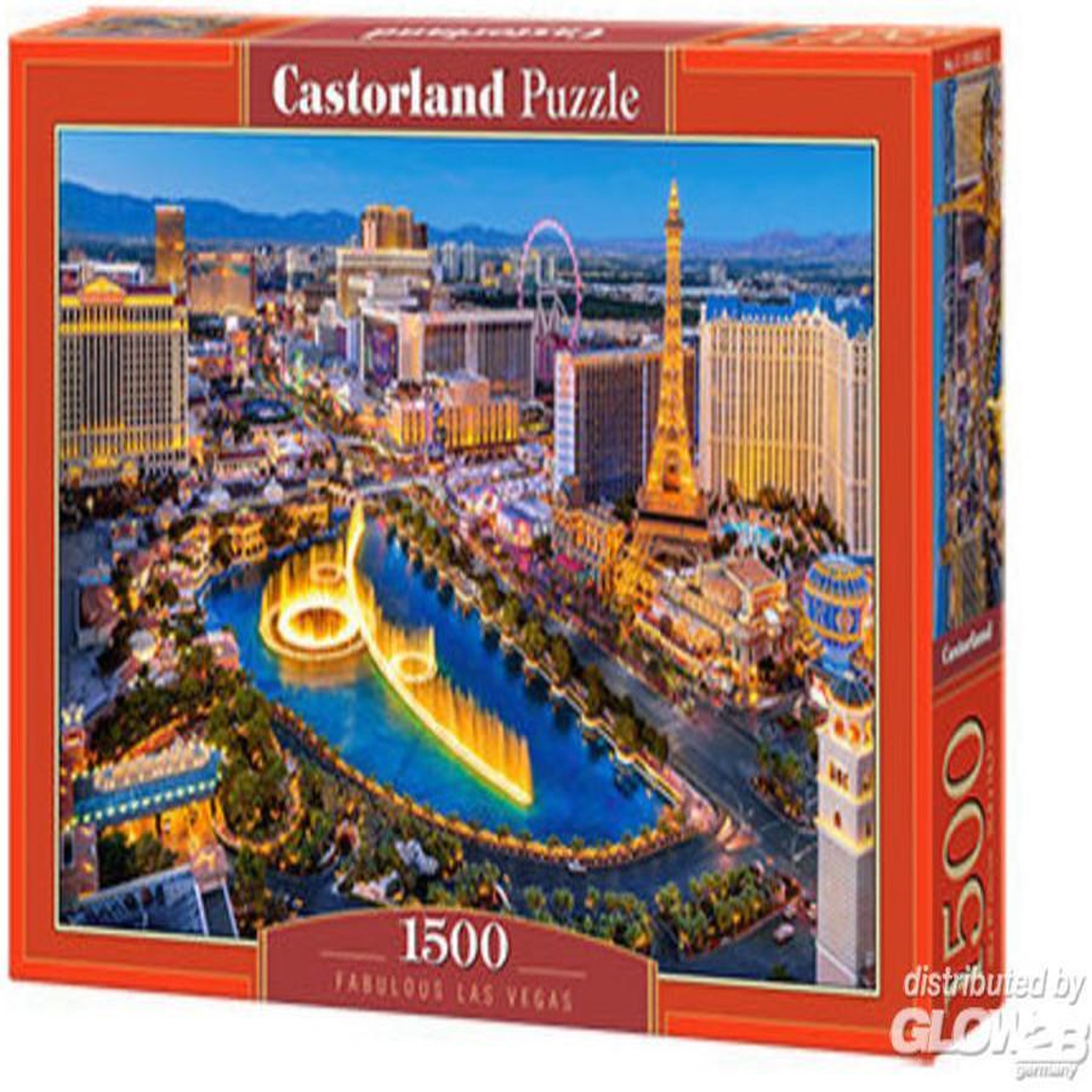 Voir la diapositive 3 : Castorland Puzzle 1500 pièces : Le fabuleux Las Vegas