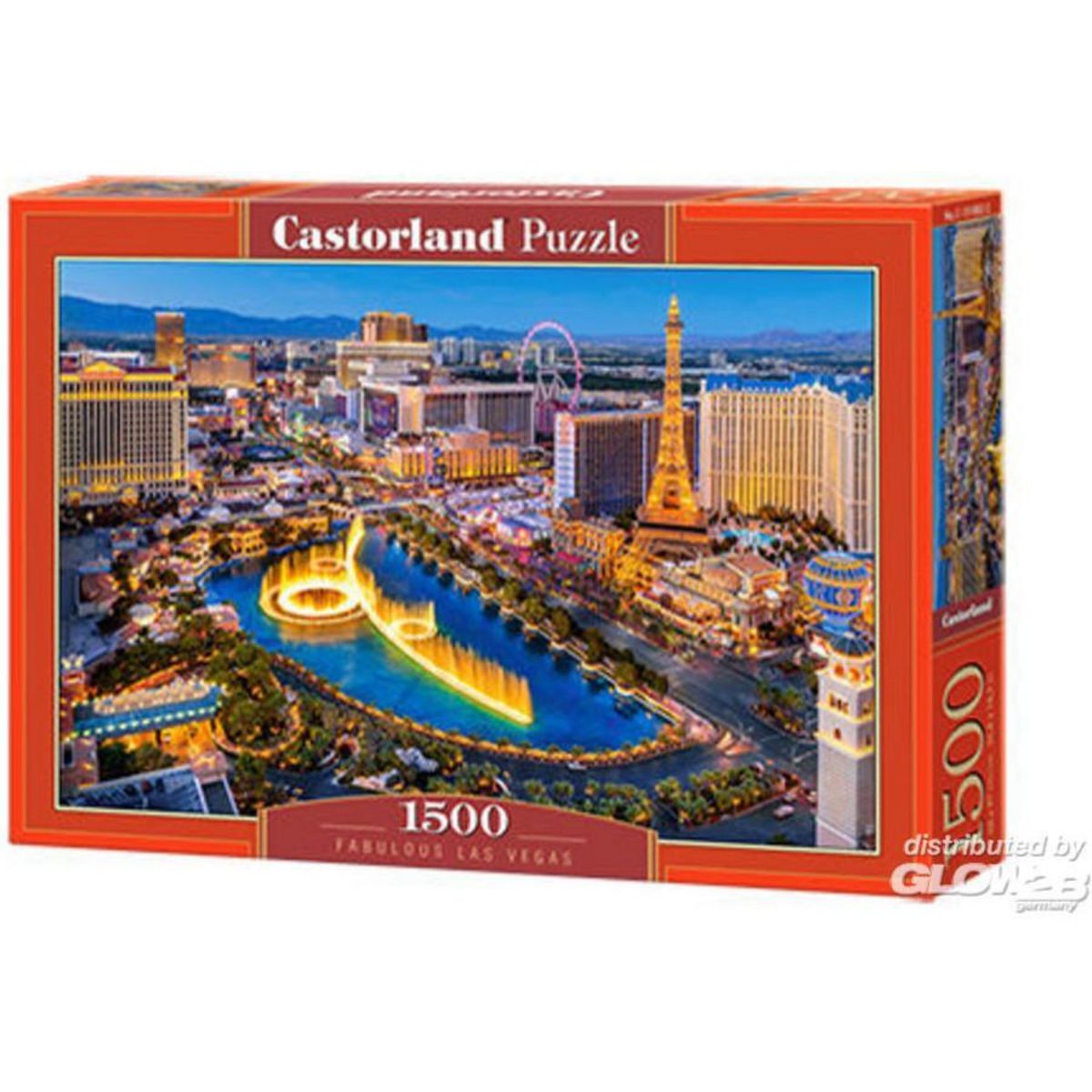 Castorland Puzzle 1500 pièces : Le fabuleux Las Vegas