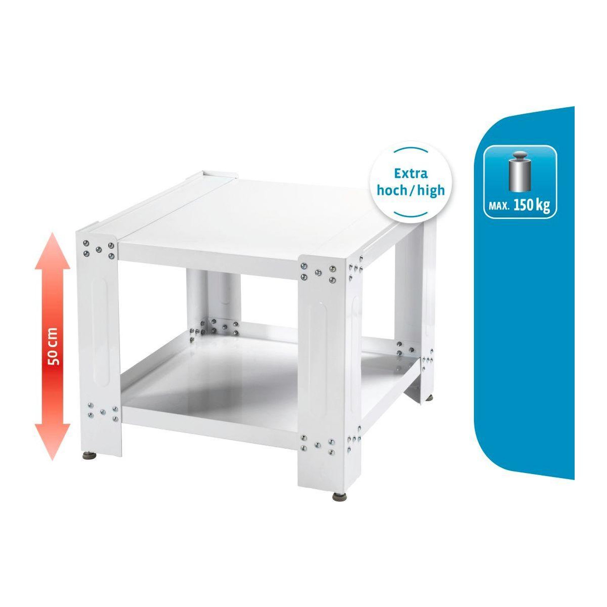 Voir la diapositive 5 : XAVAX Socle pour lave linge - sèche linge