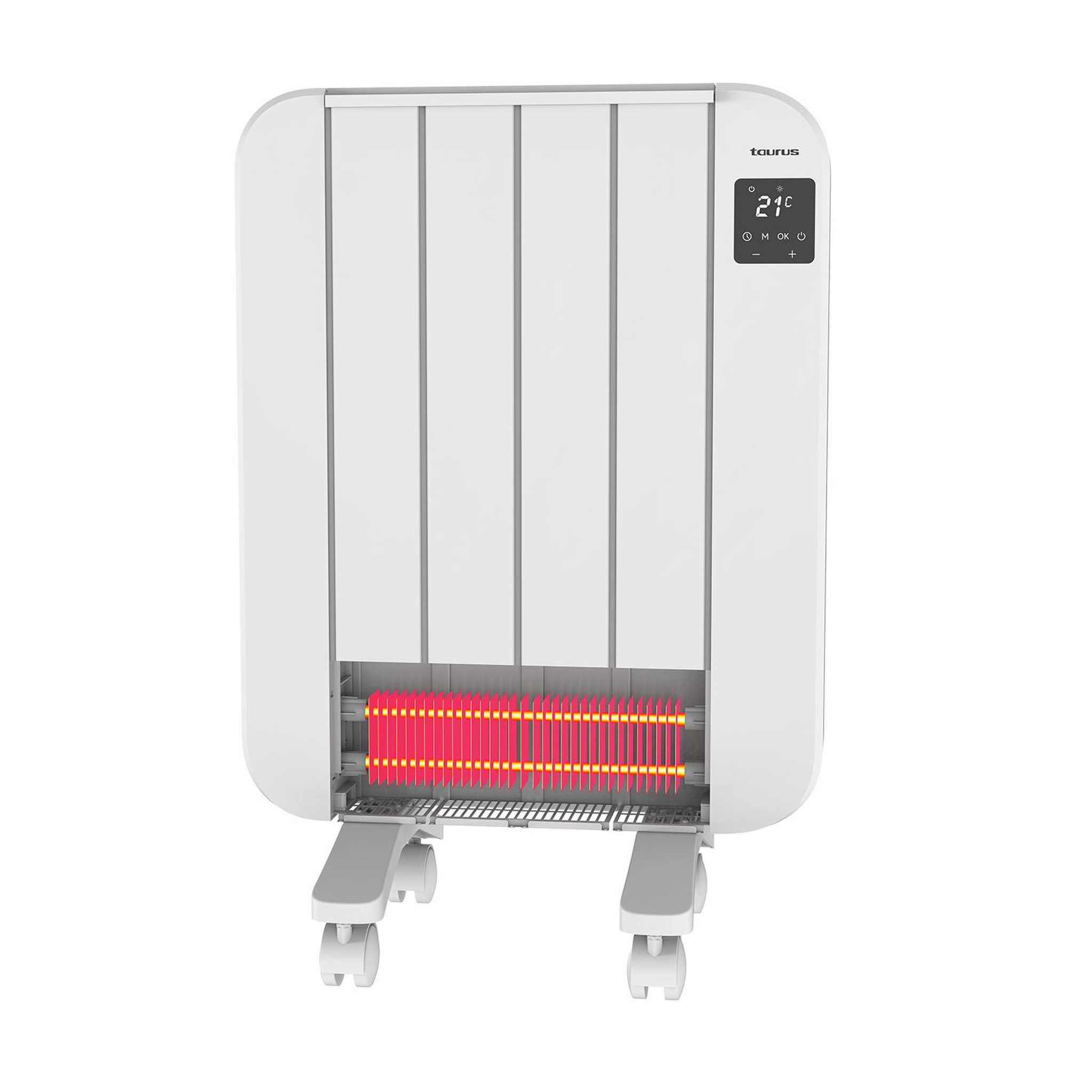 Voir la diapositive 3 : Taurus Radiateur électrique 1000w blanc - PERSIA 1000
