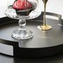 Voir la diapositive 4 : Paris Prix Lot de 3 Plateaux en Métal  Mathew  45cm Noir