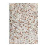 Paris Prix Tapis Tissé Effet Métallique  Spark  Ivoire & Chrome. Coloris disponibles : Blanc