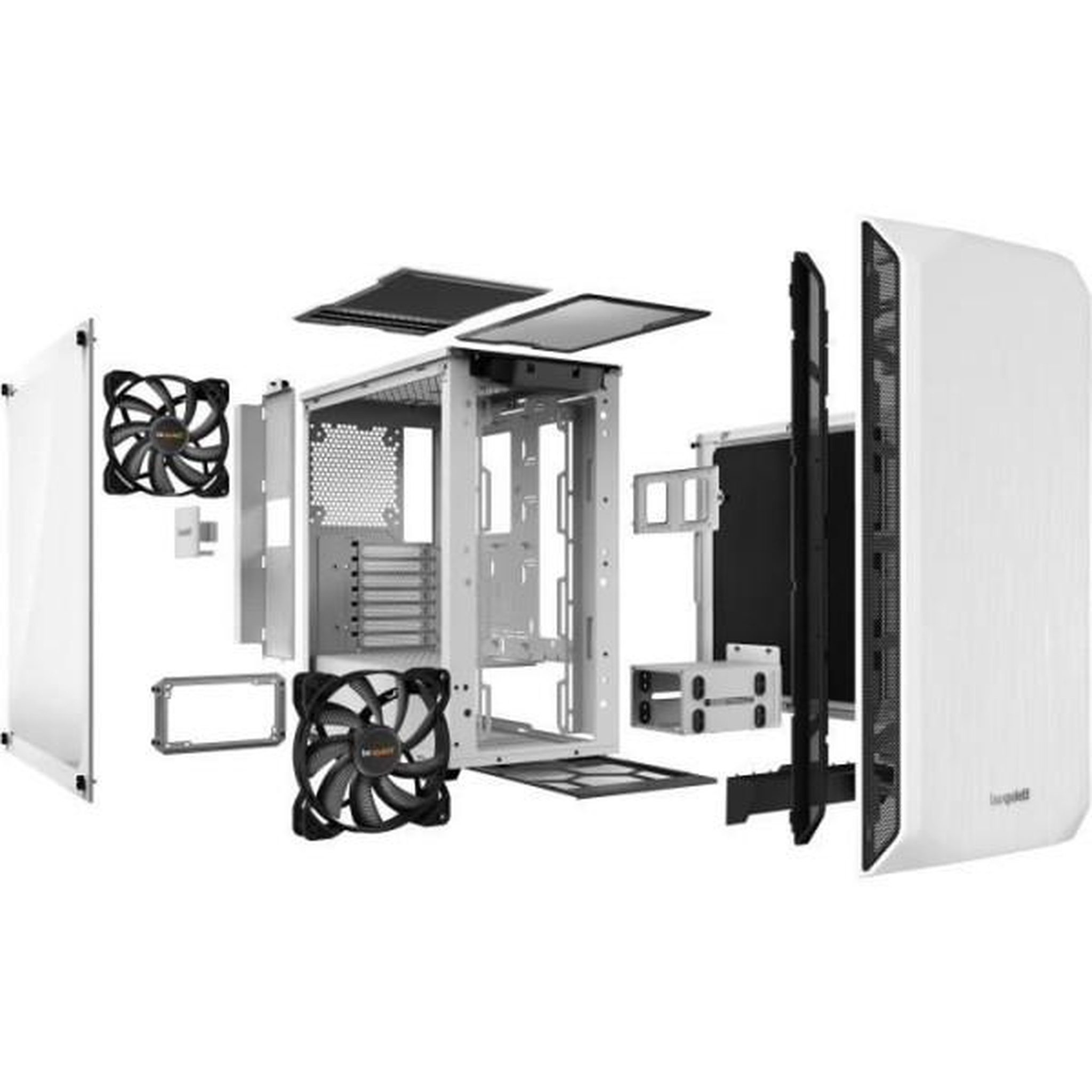 Voir la diapositive 4 : BE QUIET Boitier pc - be quiet! - bgw35 pure base 500 window - moyen tour - blanc