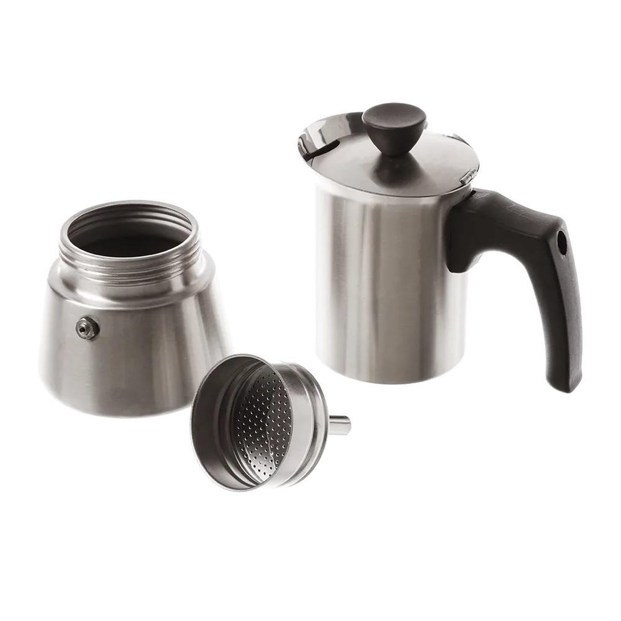 Voir la diapositive 2 : BOSCH Cafetière italienne 0.2l inox - hez9es100