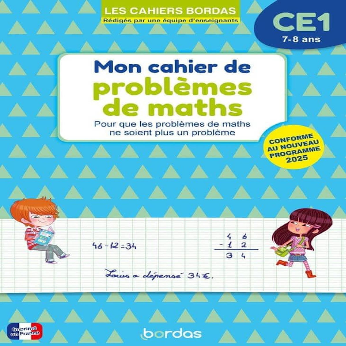 MON CAHIER DE PROBLEMES DE MATHS CE1, Charles Alain