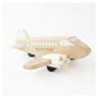 Voir la diapositive 2 : Le Toy Van Avion en bois naturel 20cm