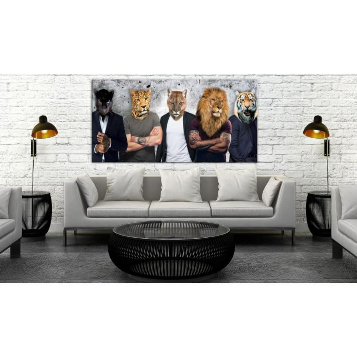 Paris Prix Tableau Imprimé  Different Faces Wide